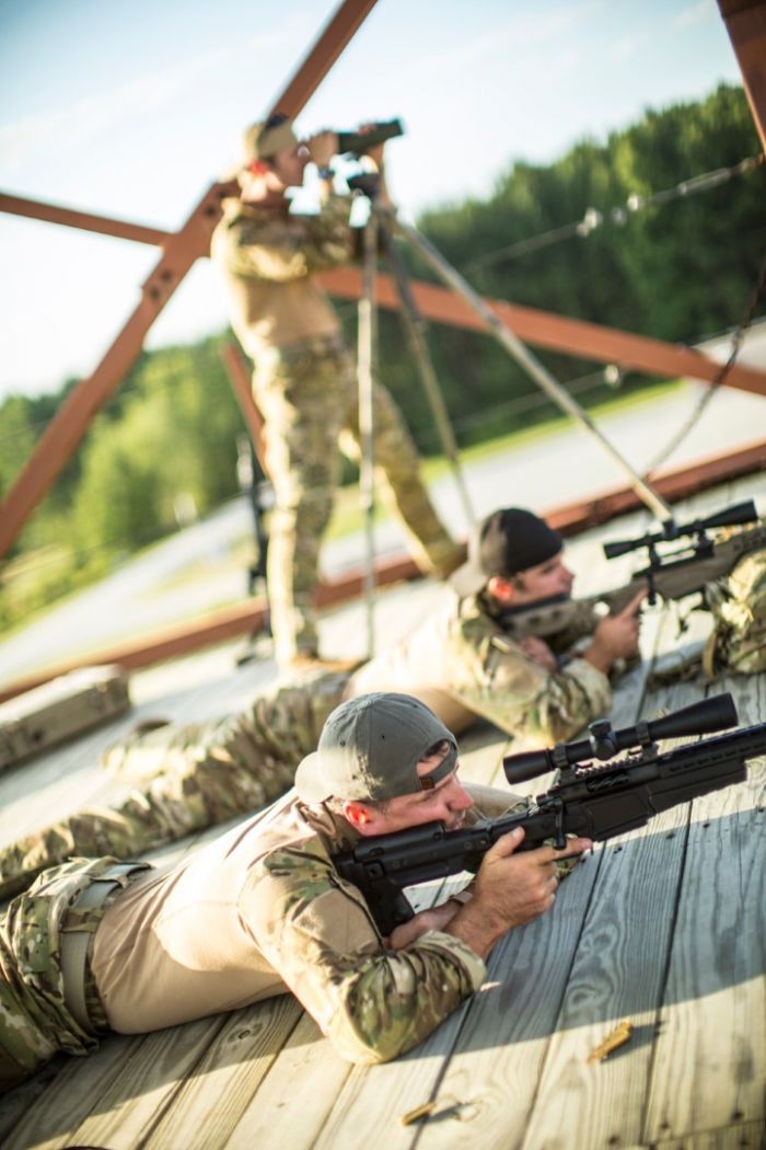 Sale floor housing any option for hunters, recreational firearms users.