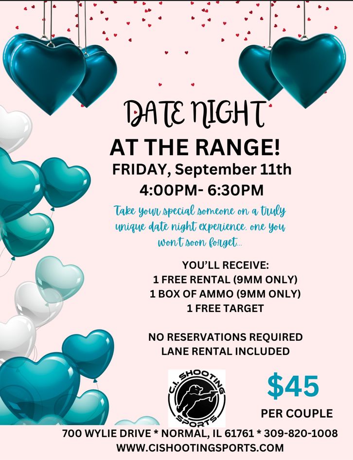 Date Night at the Range 11 September 2026
